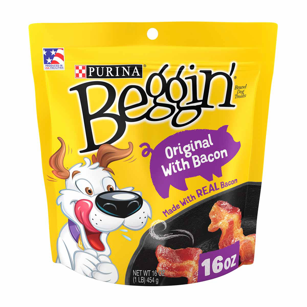 Beggin Dog Treats Original With Bacon 16 Oz