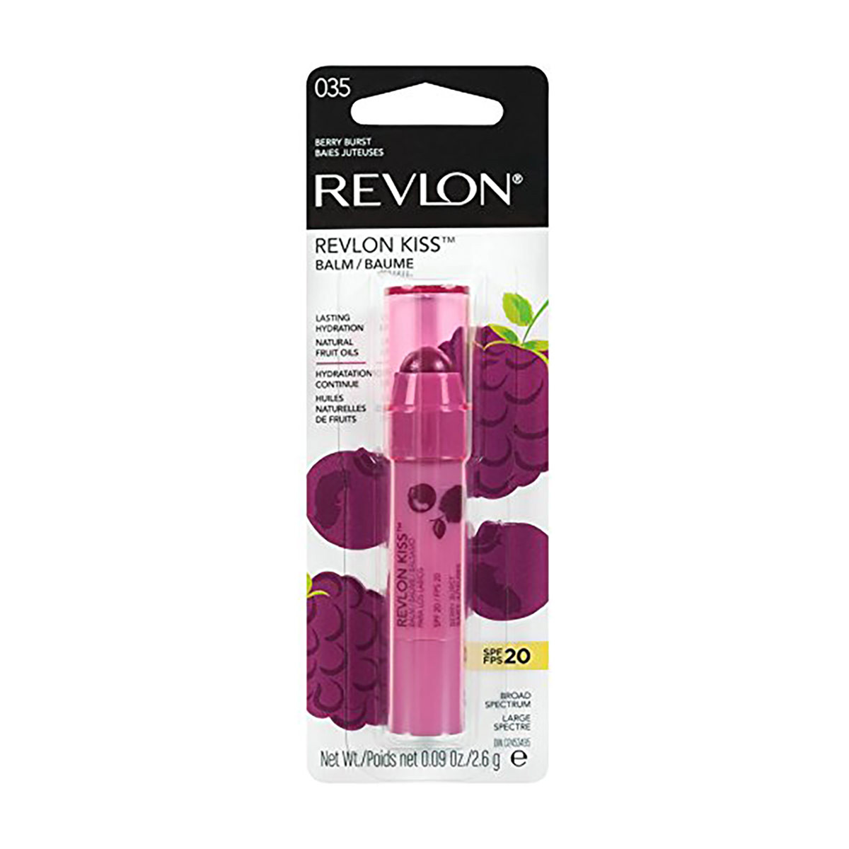 Revlon Kiss Lip Balm - Berry Burst