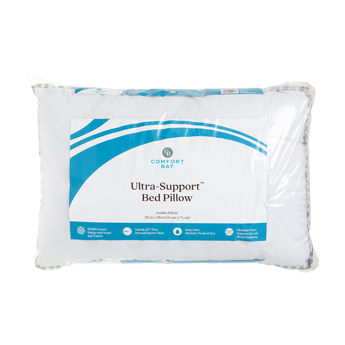 Comfort Bay Ultra Support Bed Pillow