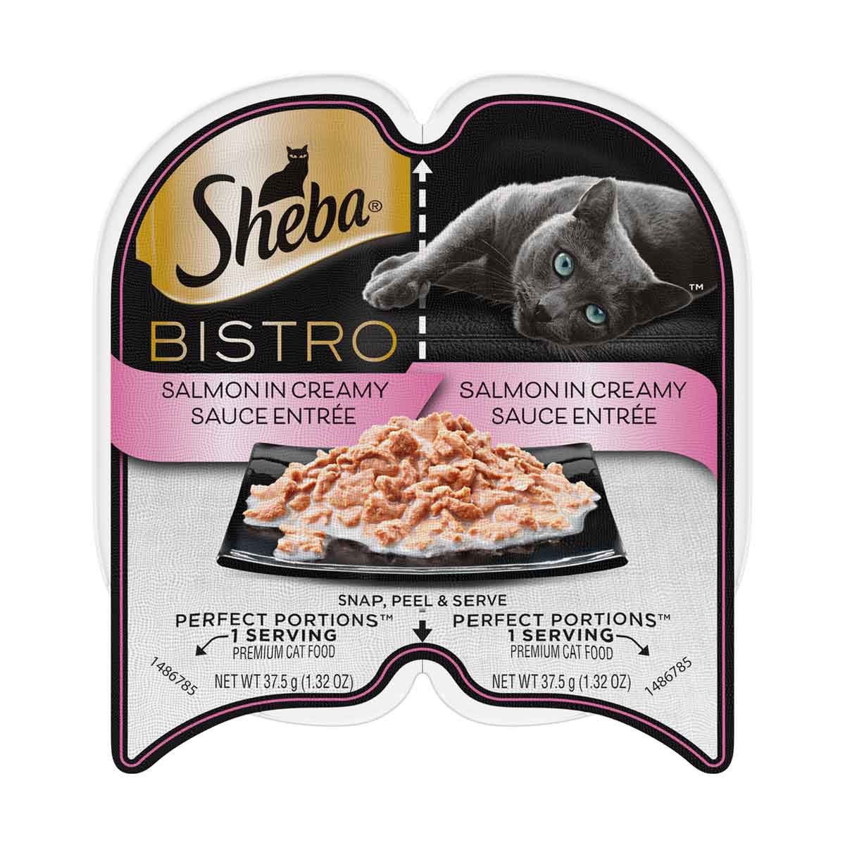 Sheba Bistro Perfect Portions Salmon Wet Cat Food 2.64 Oz