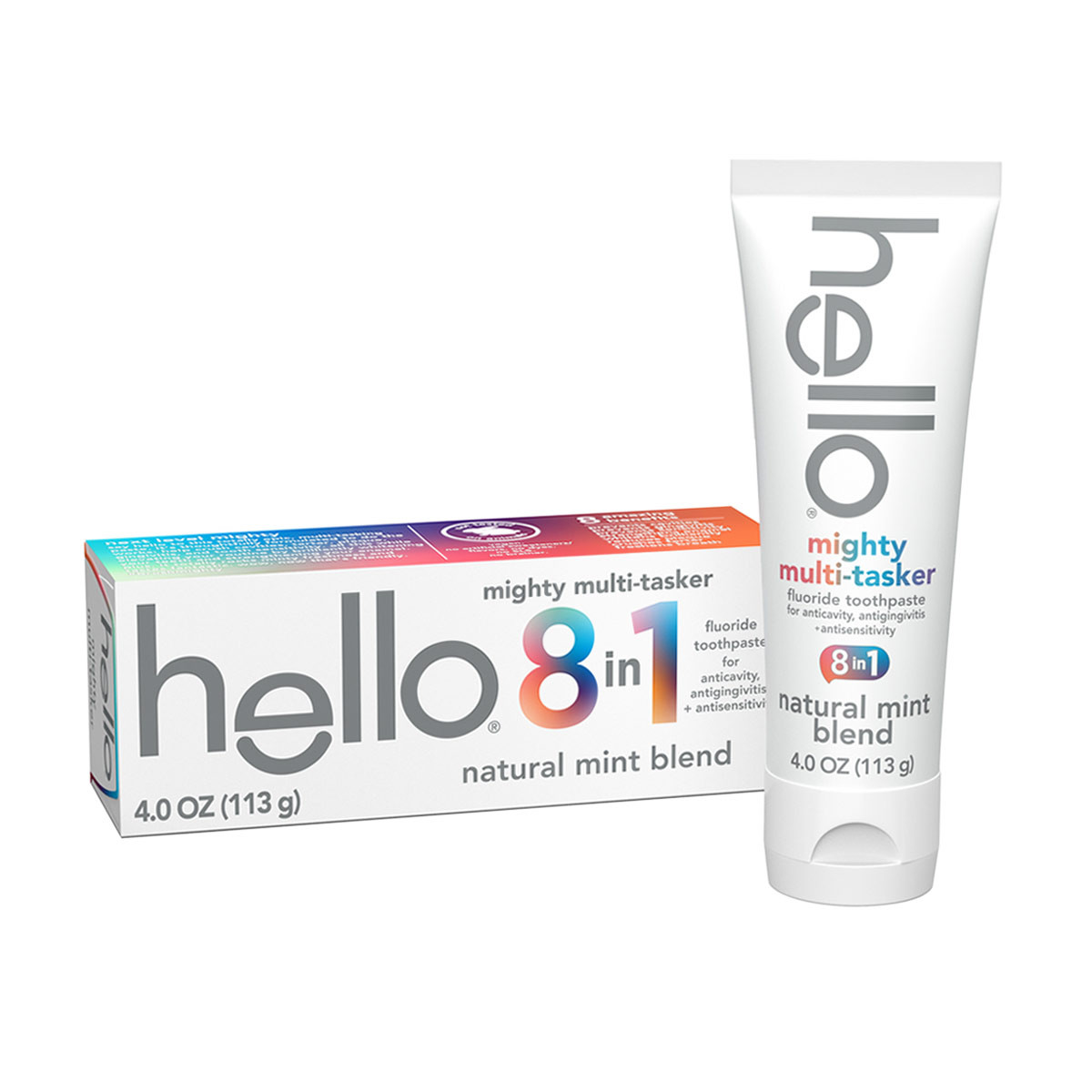 Hello Mighty Multi-Tasker Fluoride Toothpaste, 4 Oz