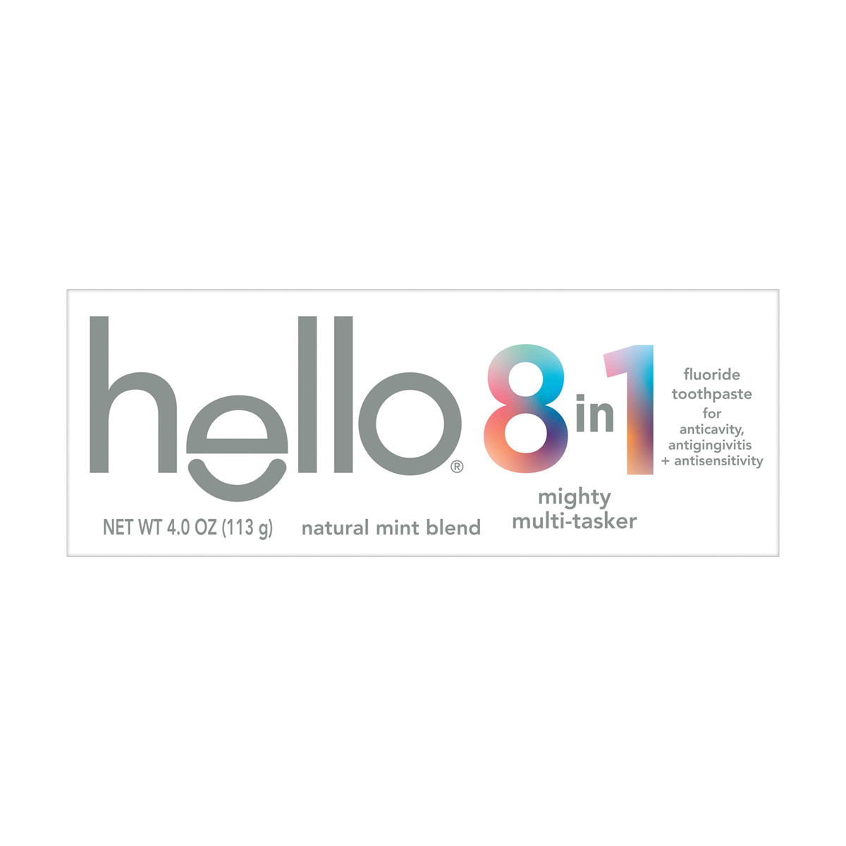 Hello Mighty Multi-Tasker Fluoride Toothpaste, 4 Oz