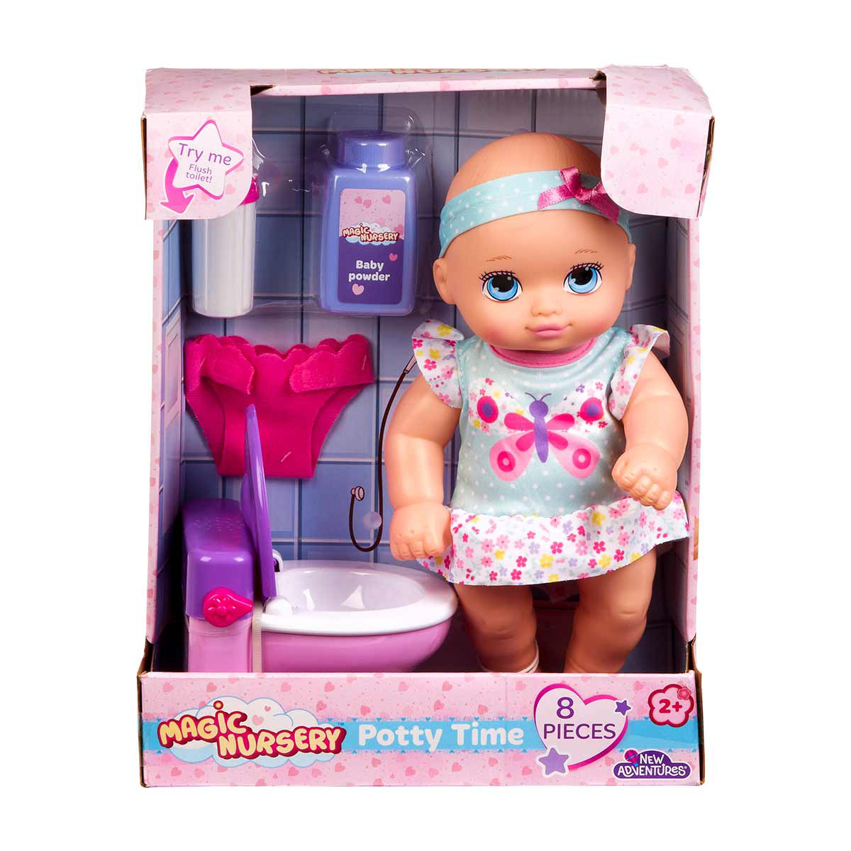 Magic Nursery Potty Time Doll