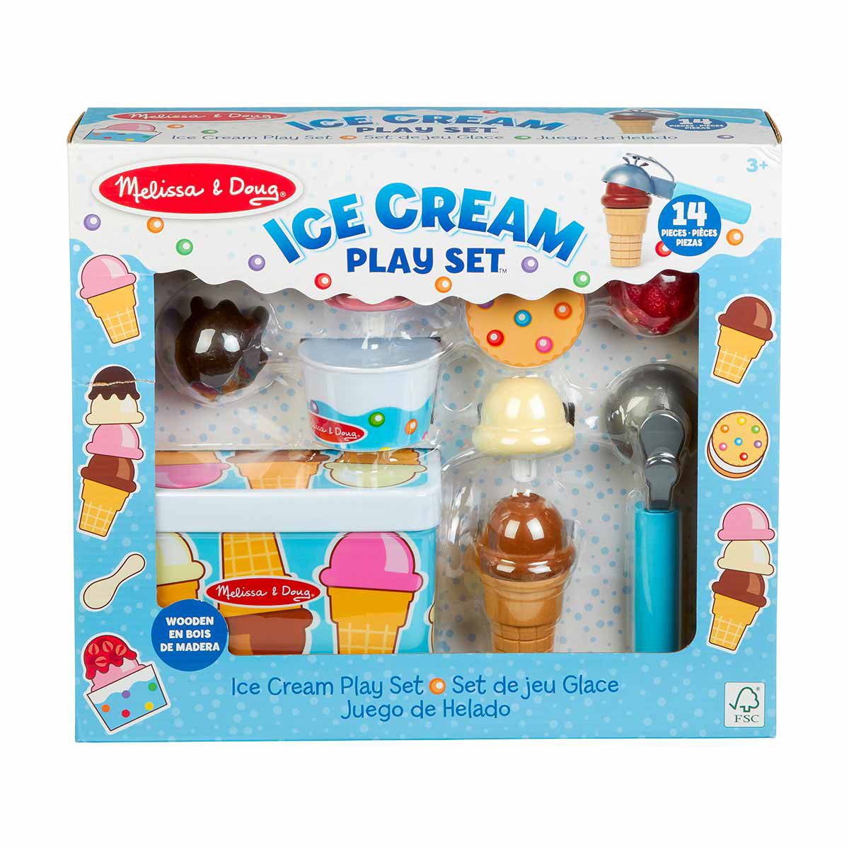 Melissa & doug clearance ice cream set