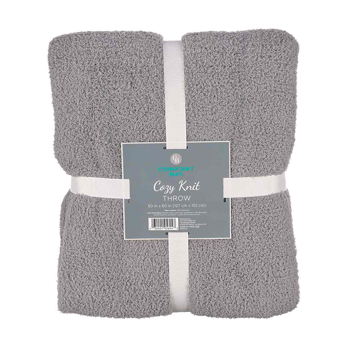 Comfort Bay Cozy Knit Throw 50 X 60 In Assorted