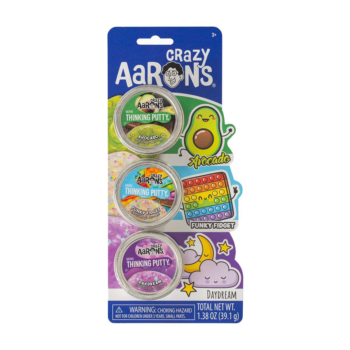 Crazy Aaron's Mini Thinking Putty, 3 Ct Dollar General Inventory