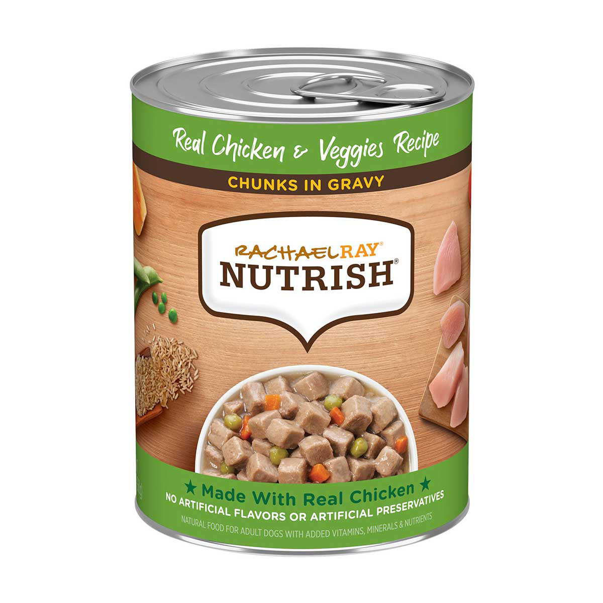 Rachael Ray Nutrish Wet Dog Food Real Chicken Veggies Recipe