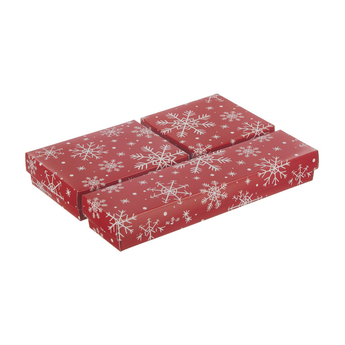 Holiday Style Christmas Jewelry Gift Boxes 3 ct Assorted