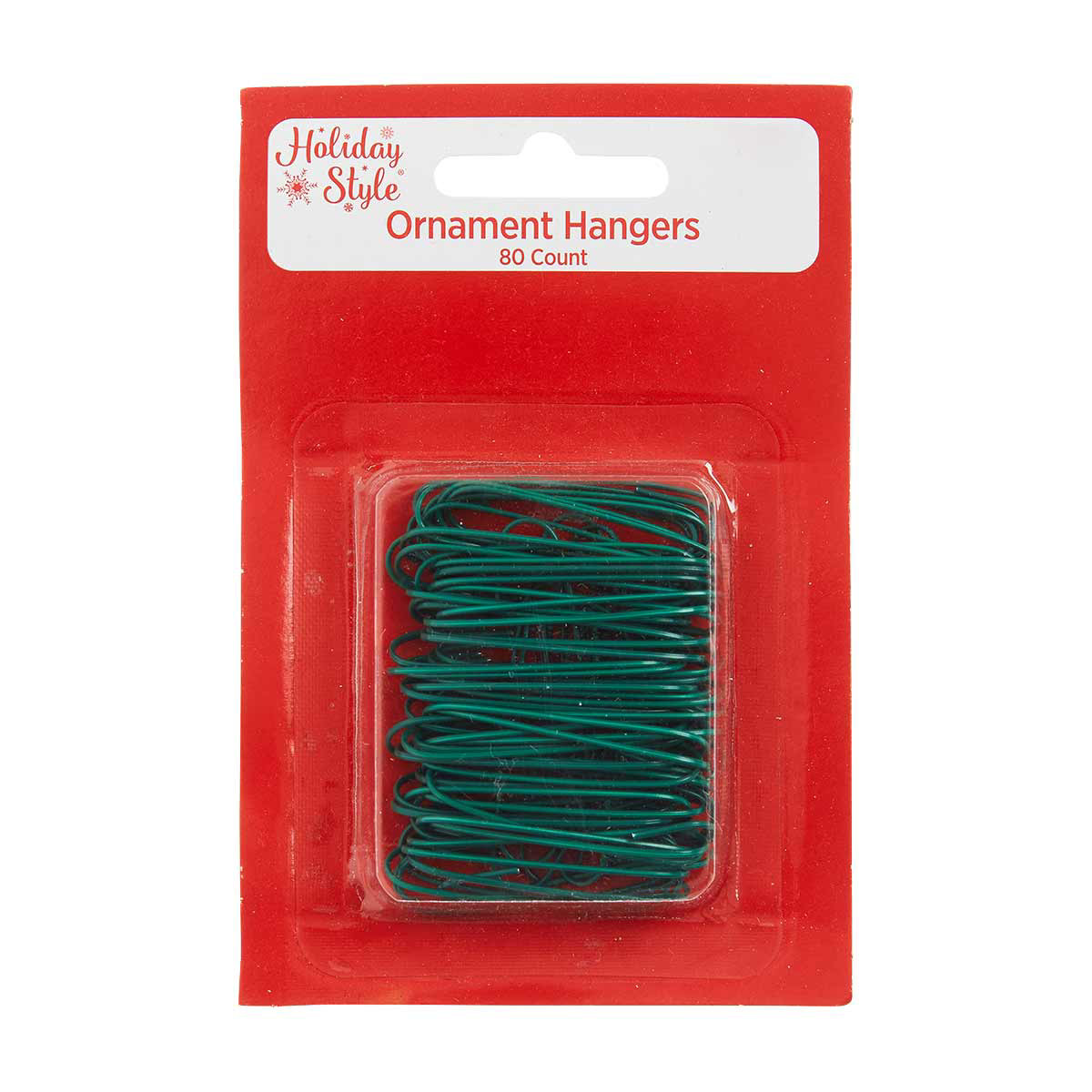 Old World Christmas Box of 100 Green Ornament Hangers 1441 Decoration Hooks