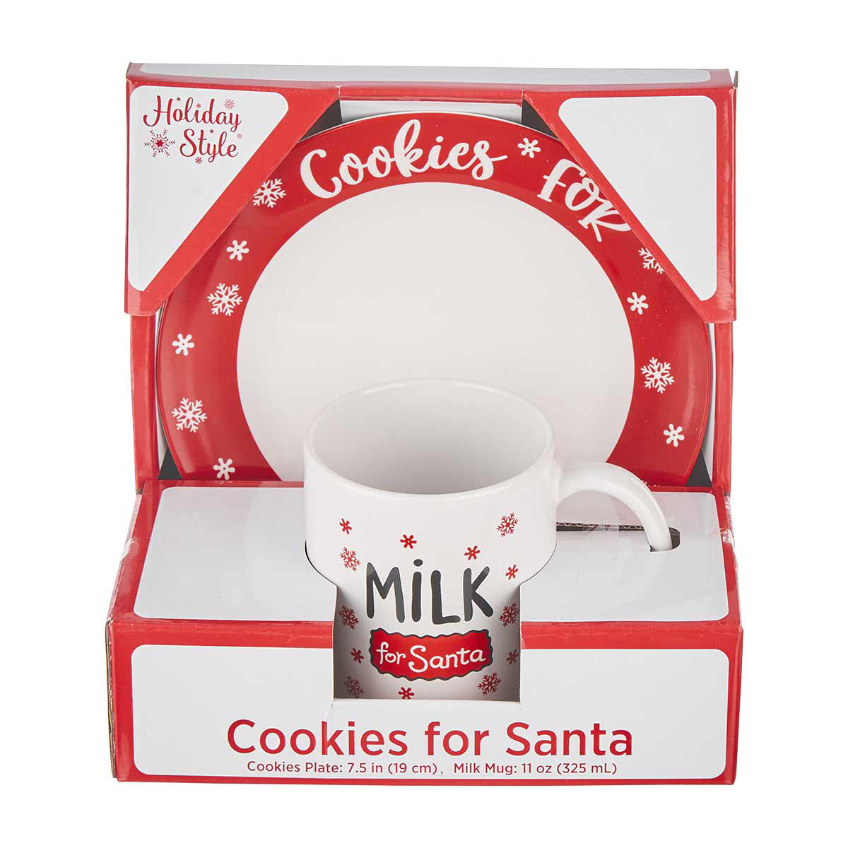 Cookies for santa plate and mug hotsell