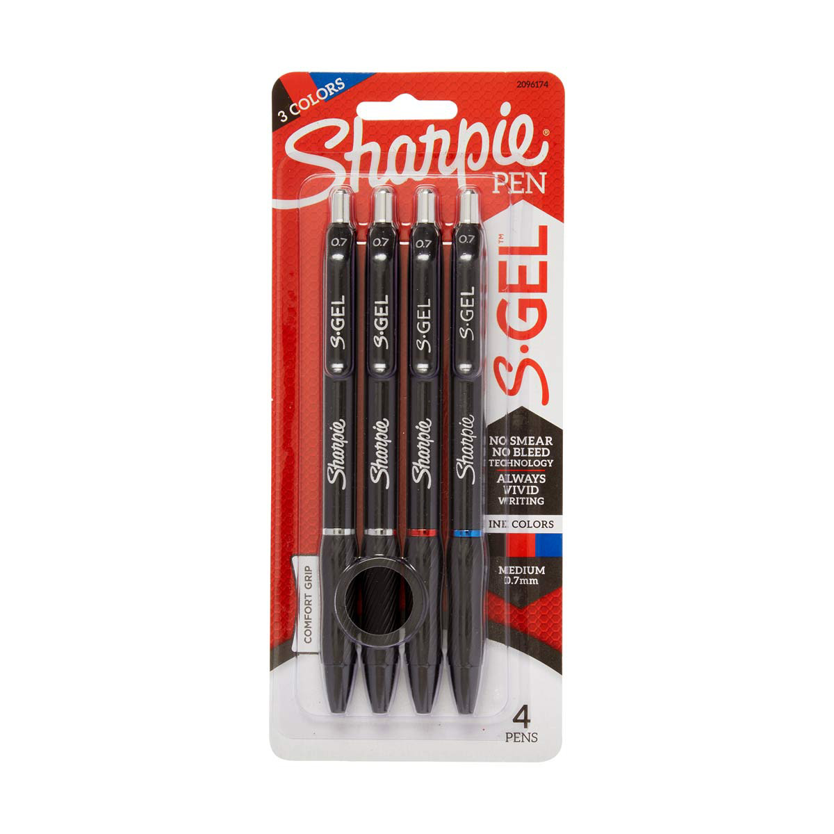 Sharpie S-Gel Pen, 4 pk