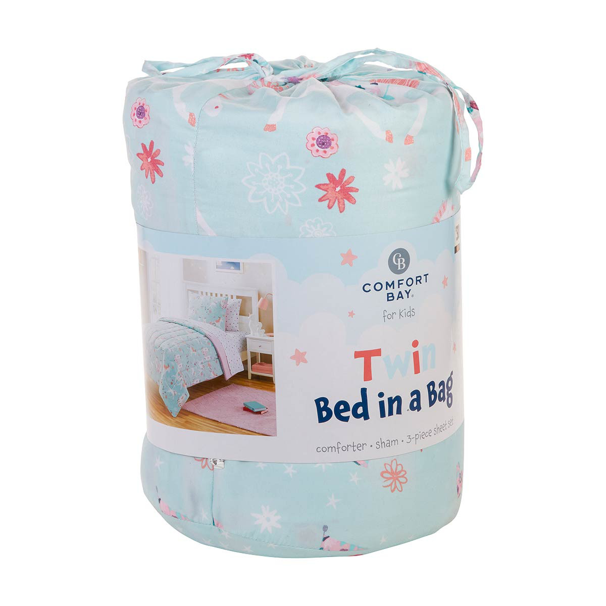 Comfort Bay Kids Twin Bed in a Bag Assorted