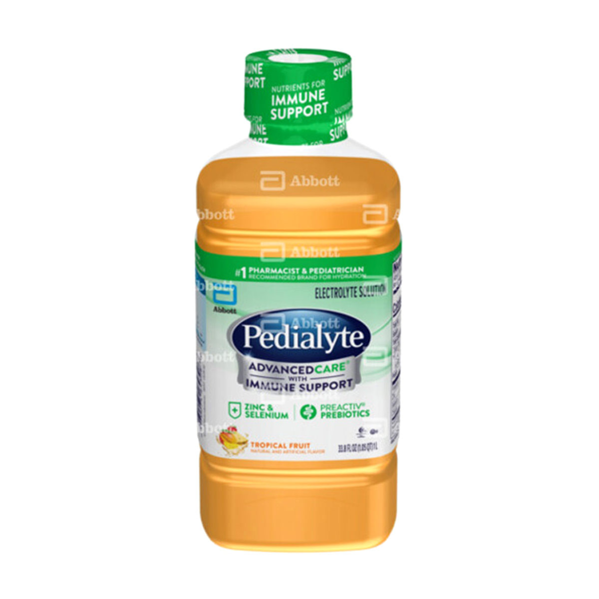 Pedialyte Advanced Care with Immune Support - Tropical Fruit, 33.8 fl oz