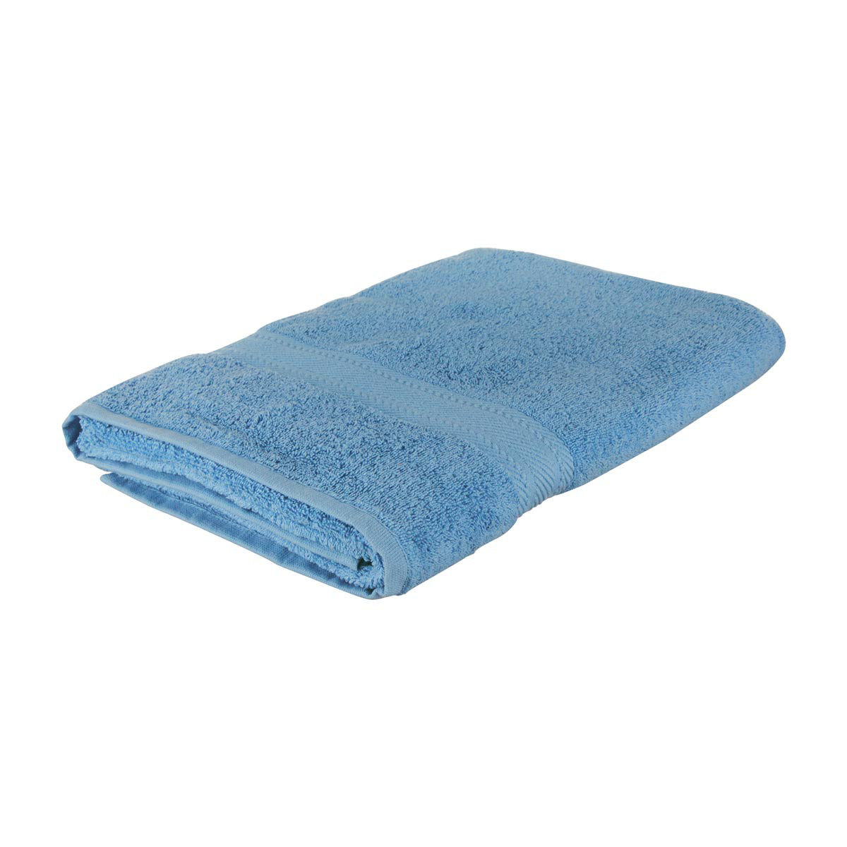 Solid Bath Towel Blue