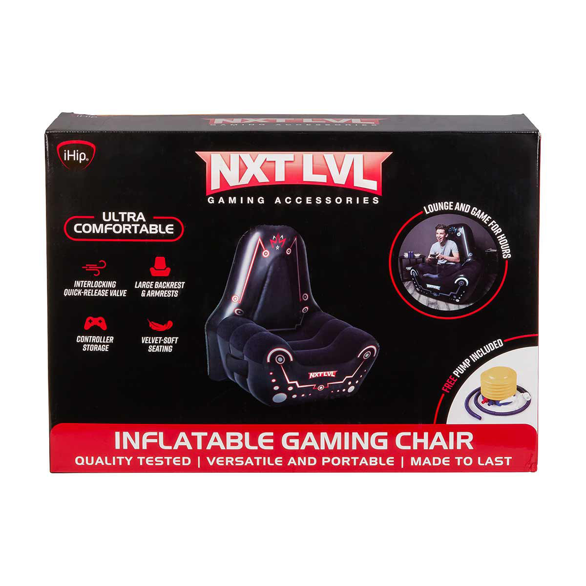 Bestway top score best sale ultimate inflatable gamer chair