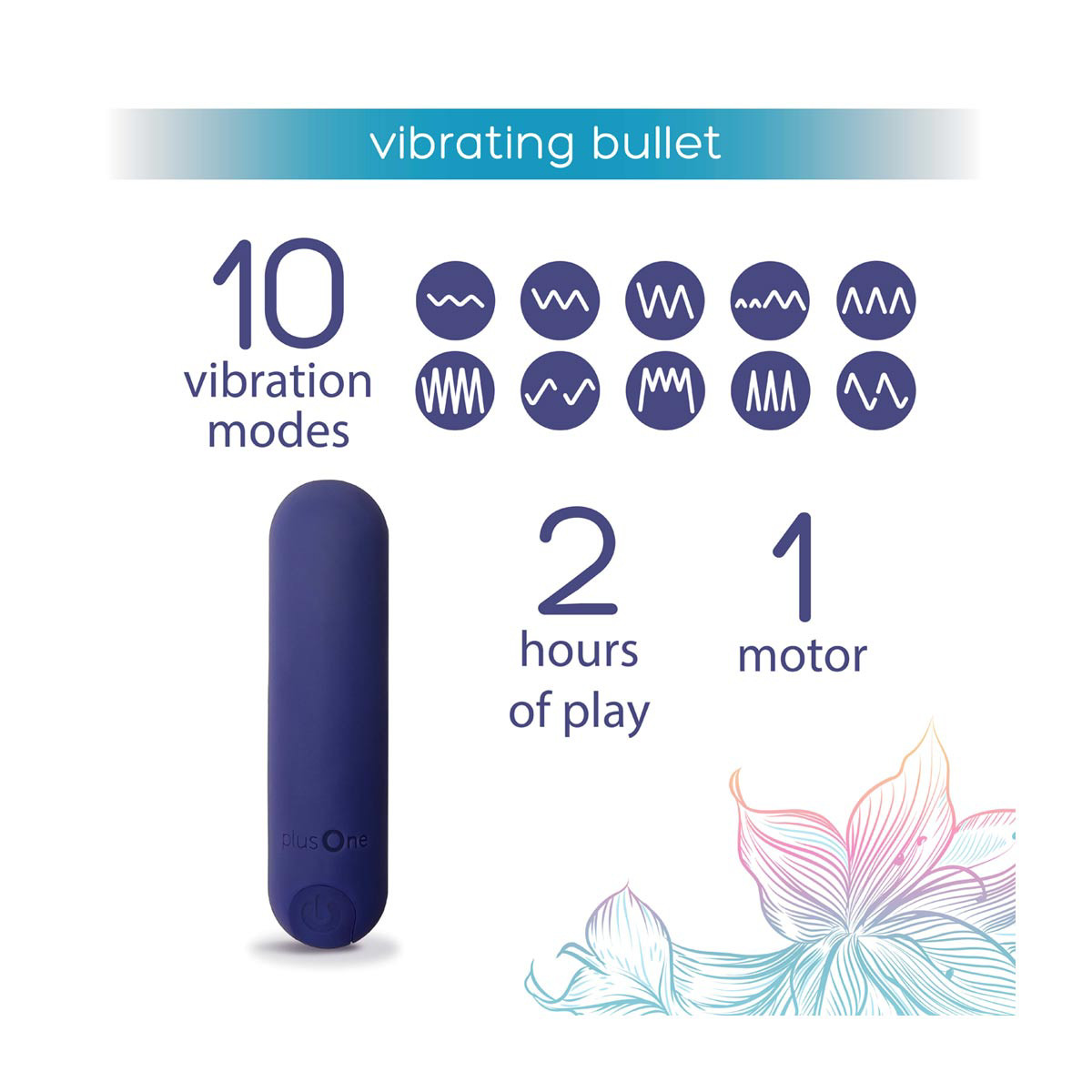 Plus One Vibrating Bullet