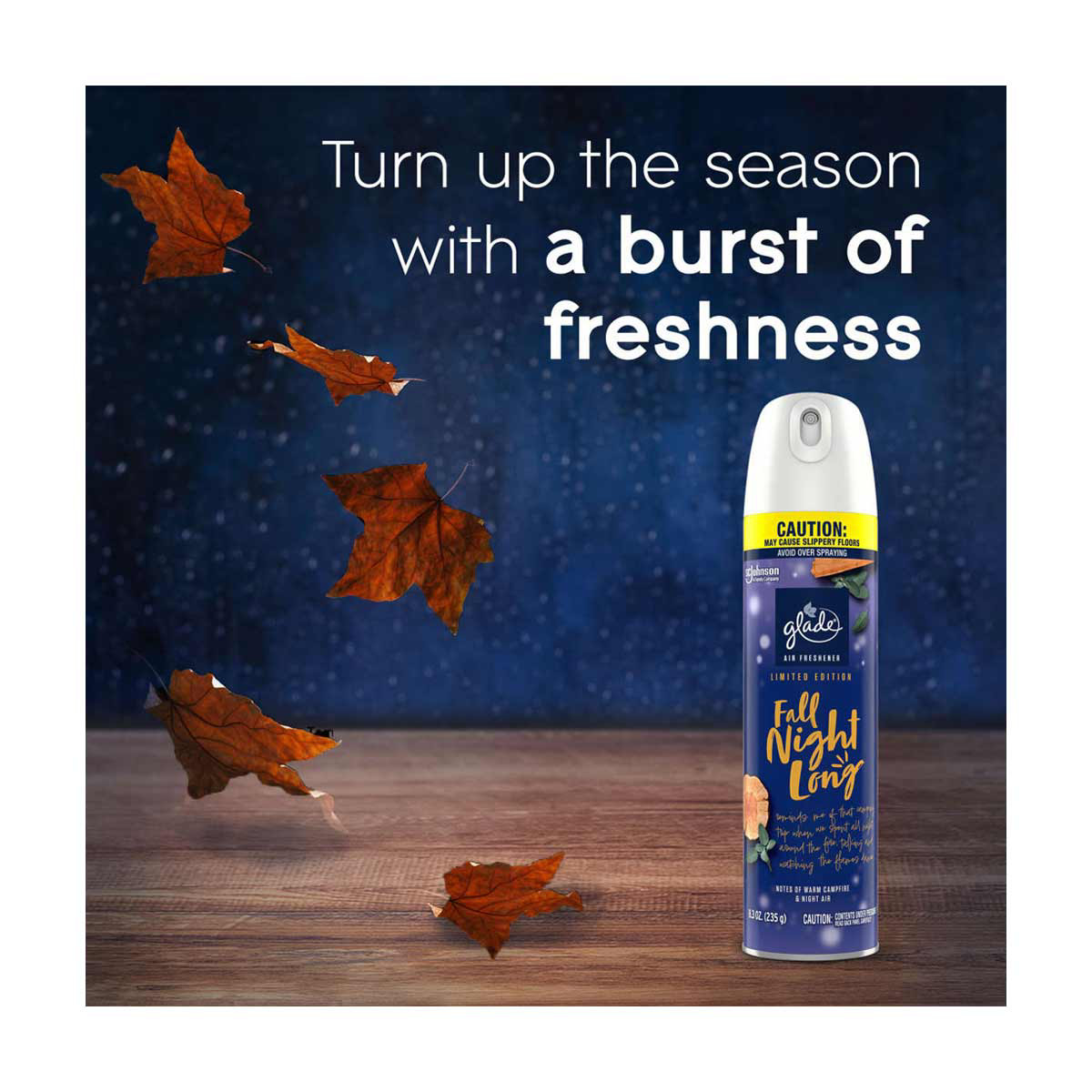 Glade Air Freshener Spray - Fall Night Long, 8.3 Oz