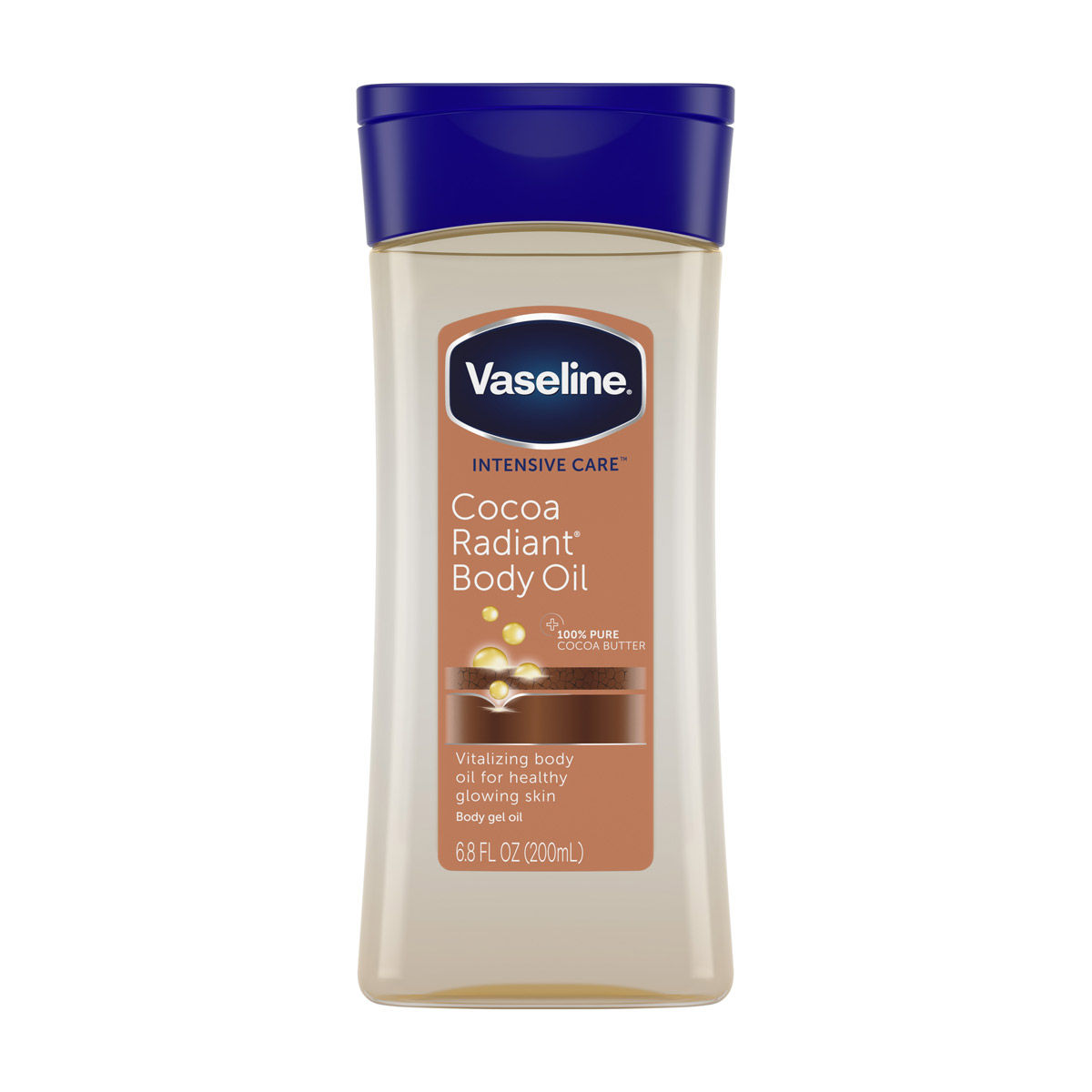 Vaseline Intensive Care Cocoa Radiant Body Oil, 6.8 fl oz