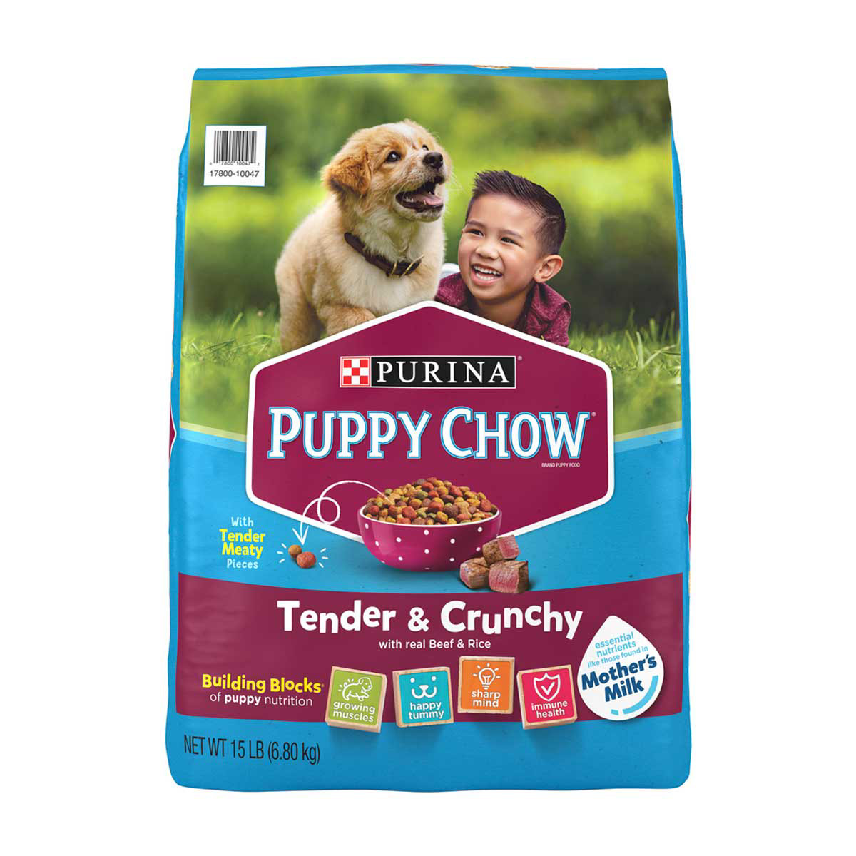 Purina Puppy Chow High Protein Dry Puppy Food Tender Crunchy