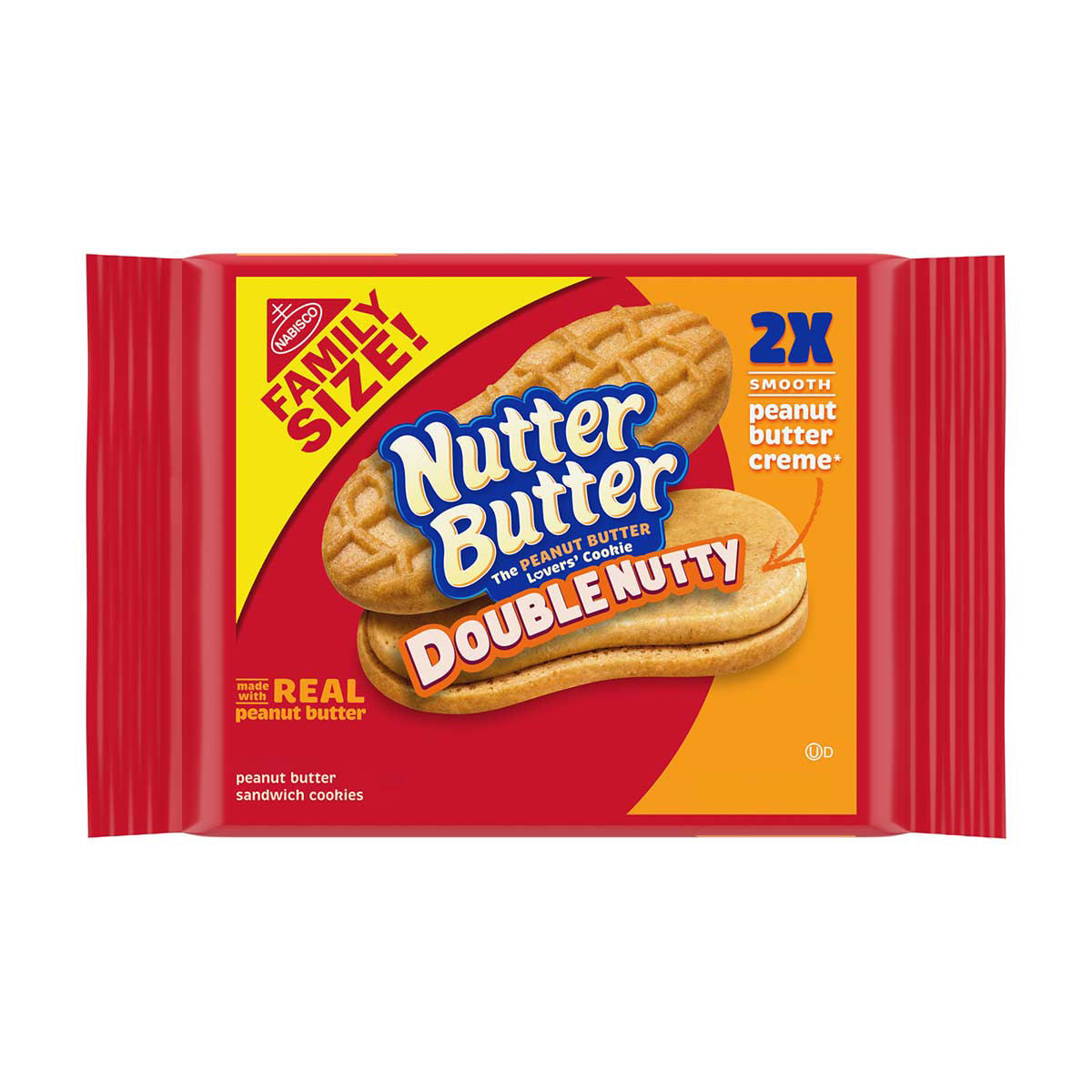 Nutter Butter Cookies Double Nutty 15.27oz