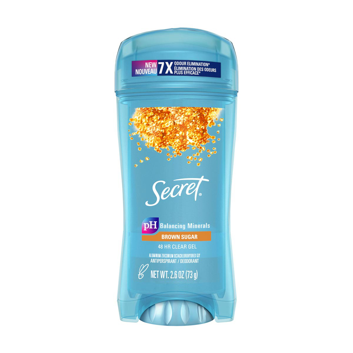 Secret Fresh Clear Gel and Deodorant for Women, Brown Sugar, 20.20 oz