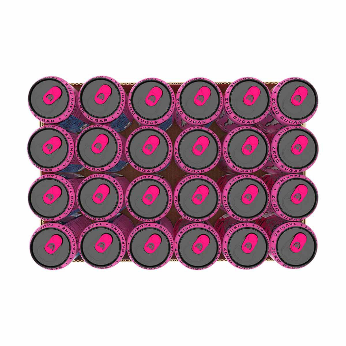 Monster Energy Drink, Zero Sugar Ultra Fantasy Ruby Red, 16