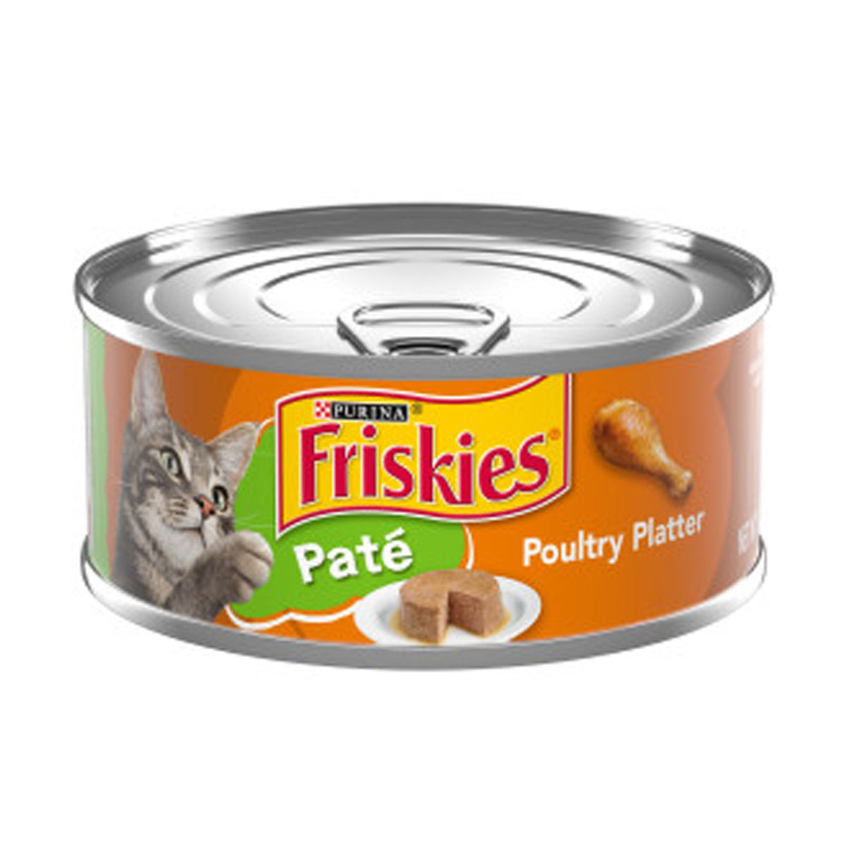 Friskies Pate Poultry Platter Wet Cat Food 5.5 oz