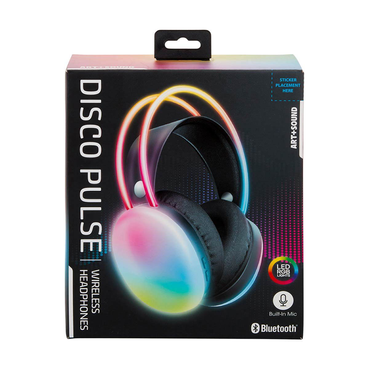 Disco Pulse Wireless LED RGB Headphones