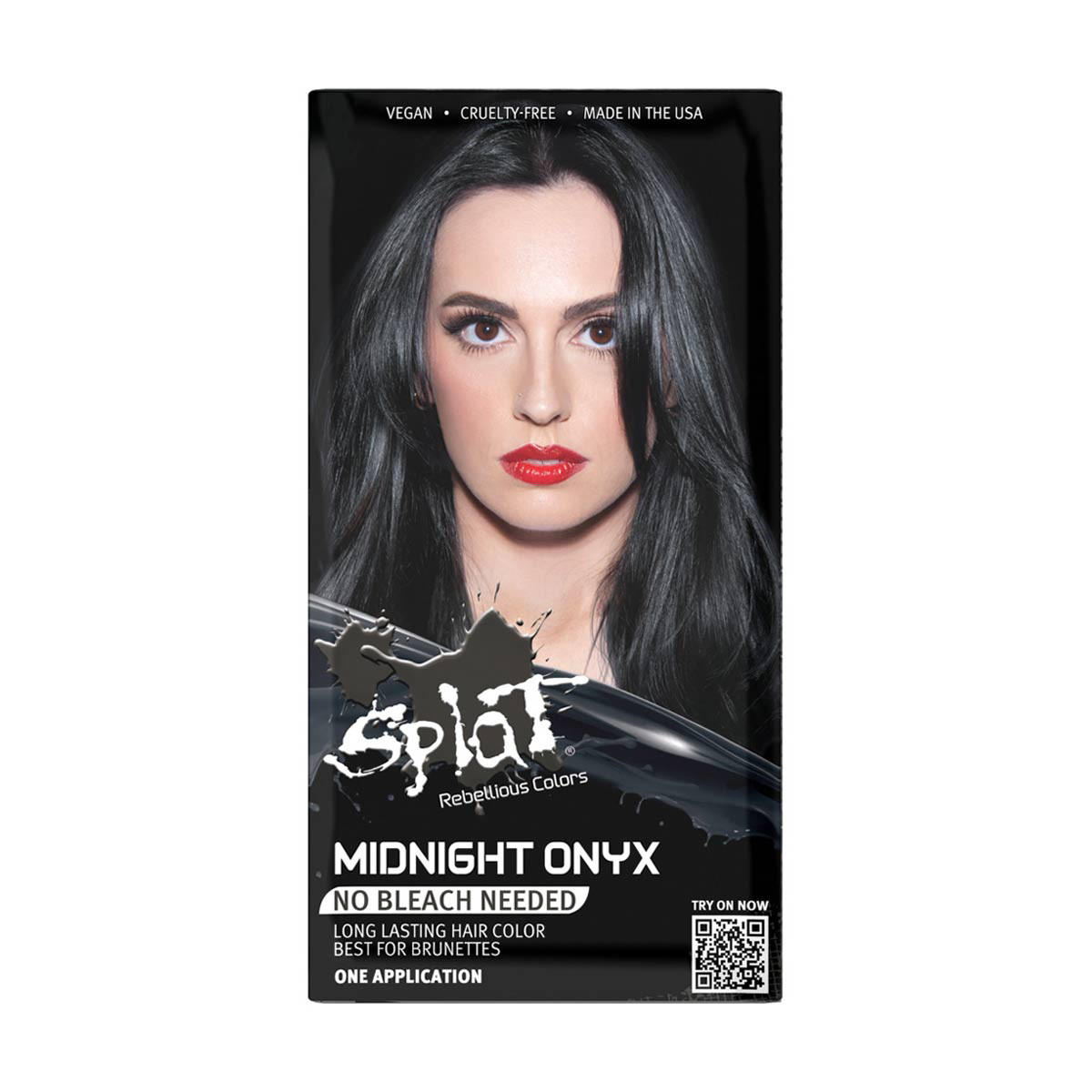 Splat Long Lasting Hair Color, Midnight Onyx