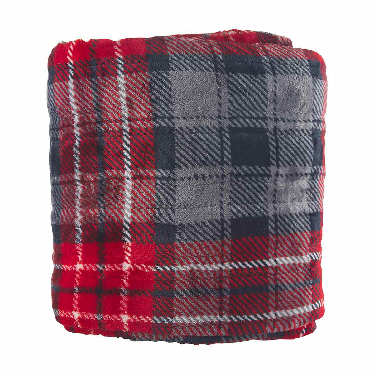 Comfort Bay Soft Heated Throw 50 in x 60 in Assorted