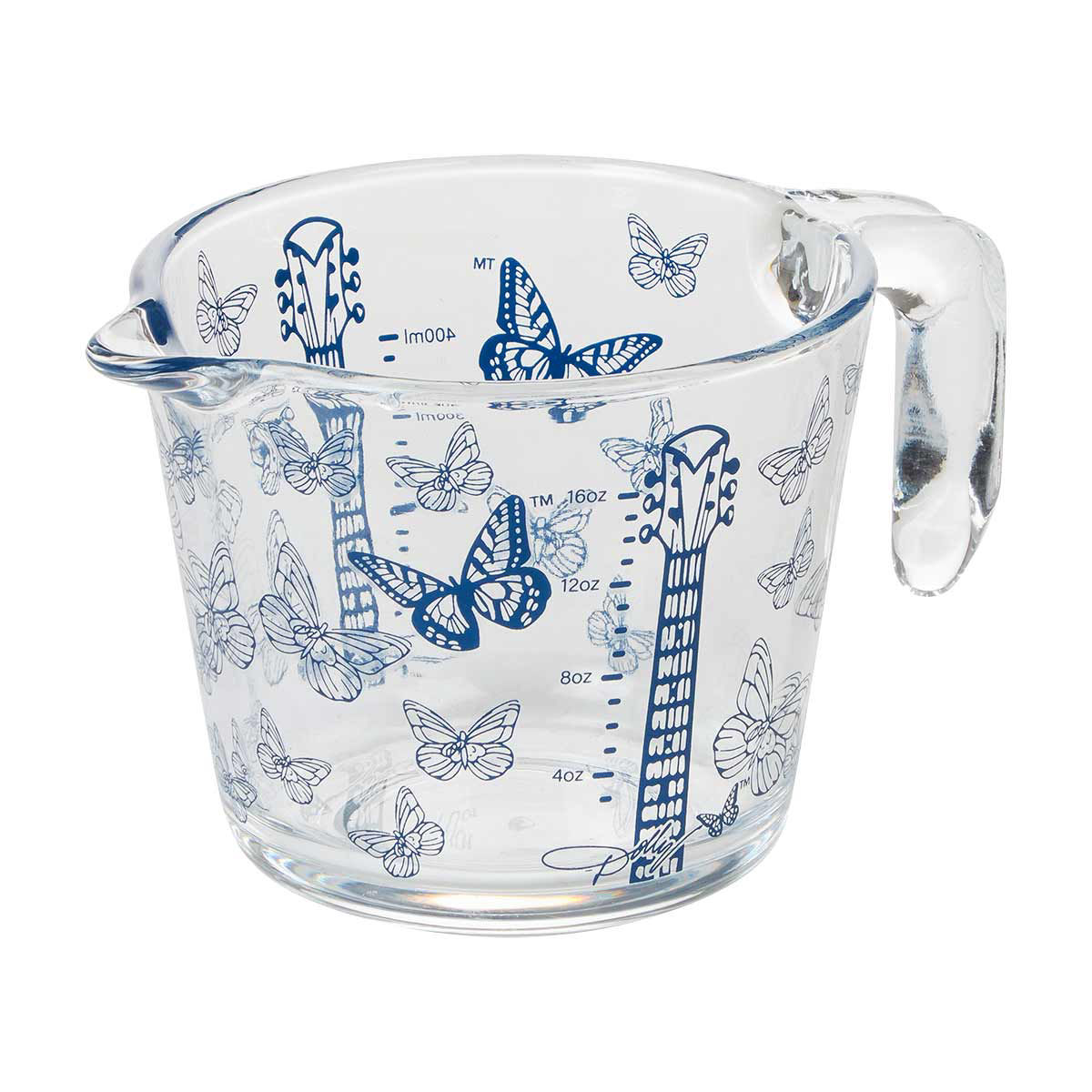 Dolly Parton Glass Measuring Cup