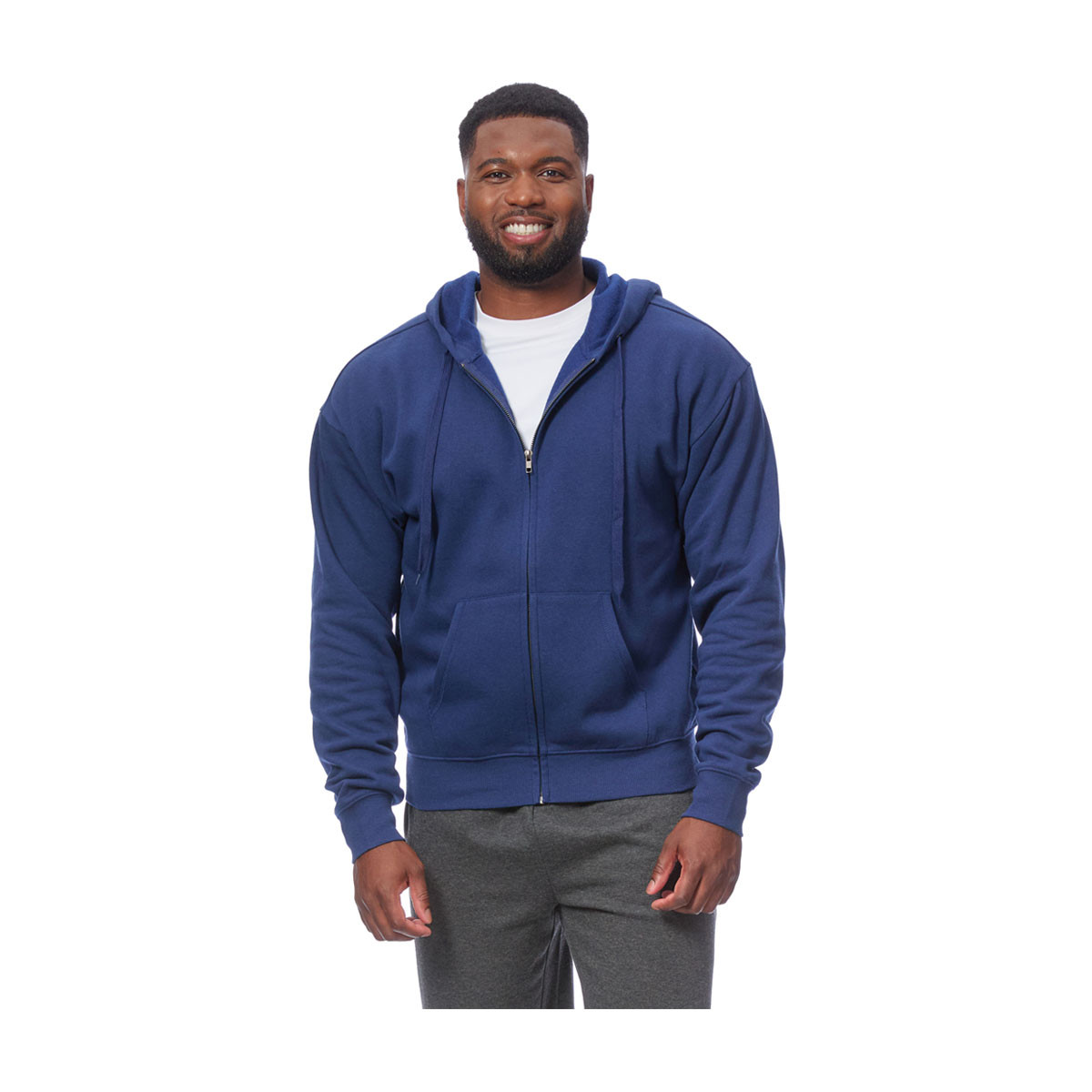 Navy blue zip up jacket mens hotsell