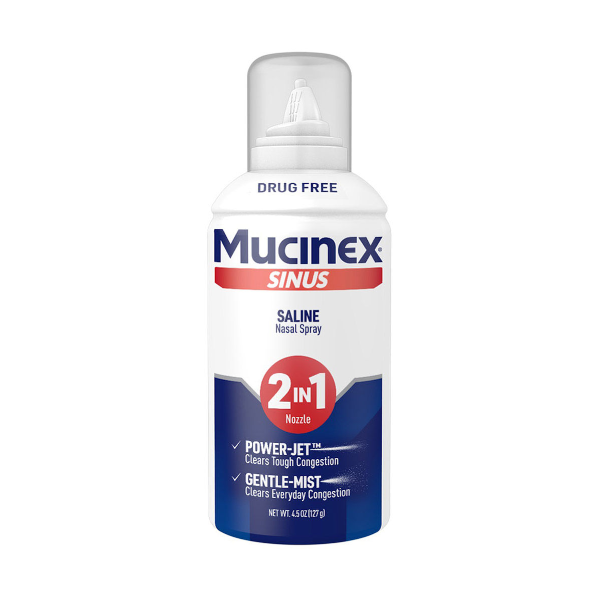 Mucinex Sinus Saline Nasal Spray, 4.5 oz