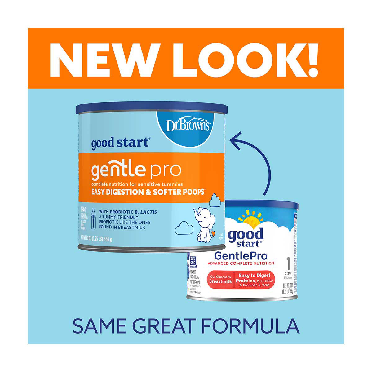 Similac Soy Brown's Gentle Pro Baby Formula (32oz) Travel