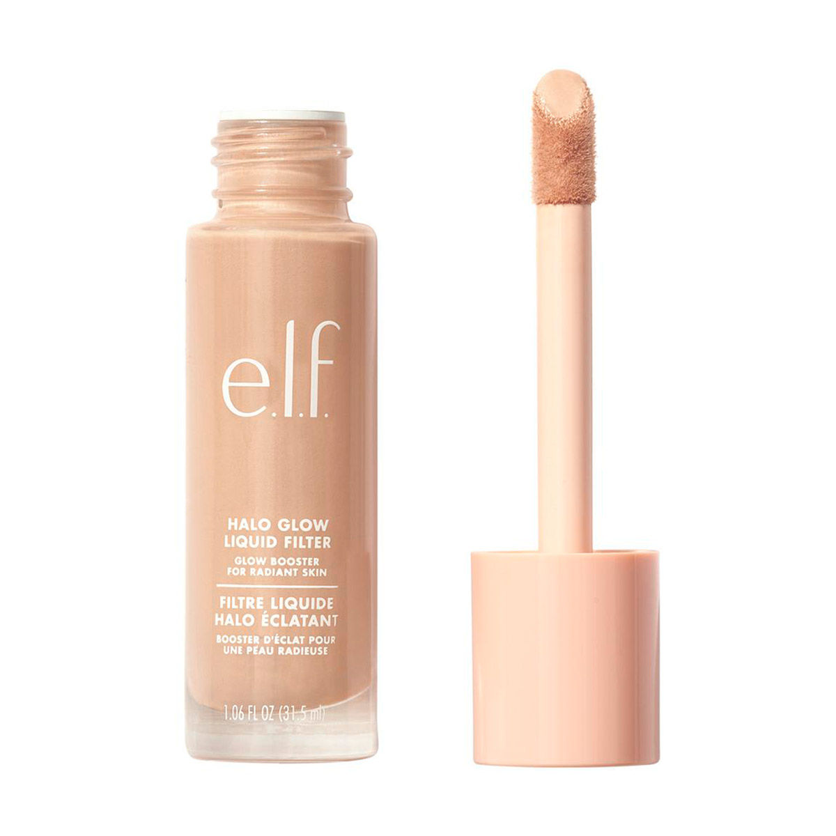e.l.f. Halo Glow Liquid Filter, 4 Medium, 1.06 fl oz