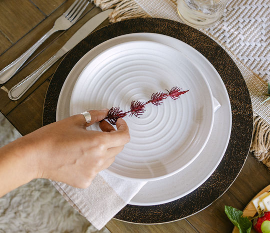 7/24 - 7/26: 50% off dining plates, bowls. Exclusions apply; see a store team member for details.