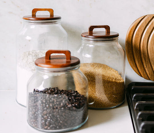 7/24 - 7/26: 50% off kitchen canisters. Exclusions apply; see a store team member for details.