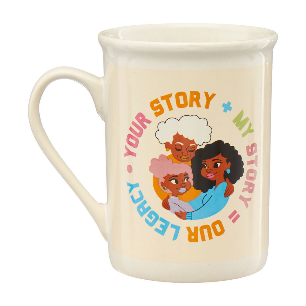 "Your Story + My Story = Our Legacy" Black History Month Ceramic Mug