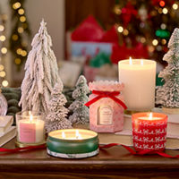 Christmas Candles & Candleholders