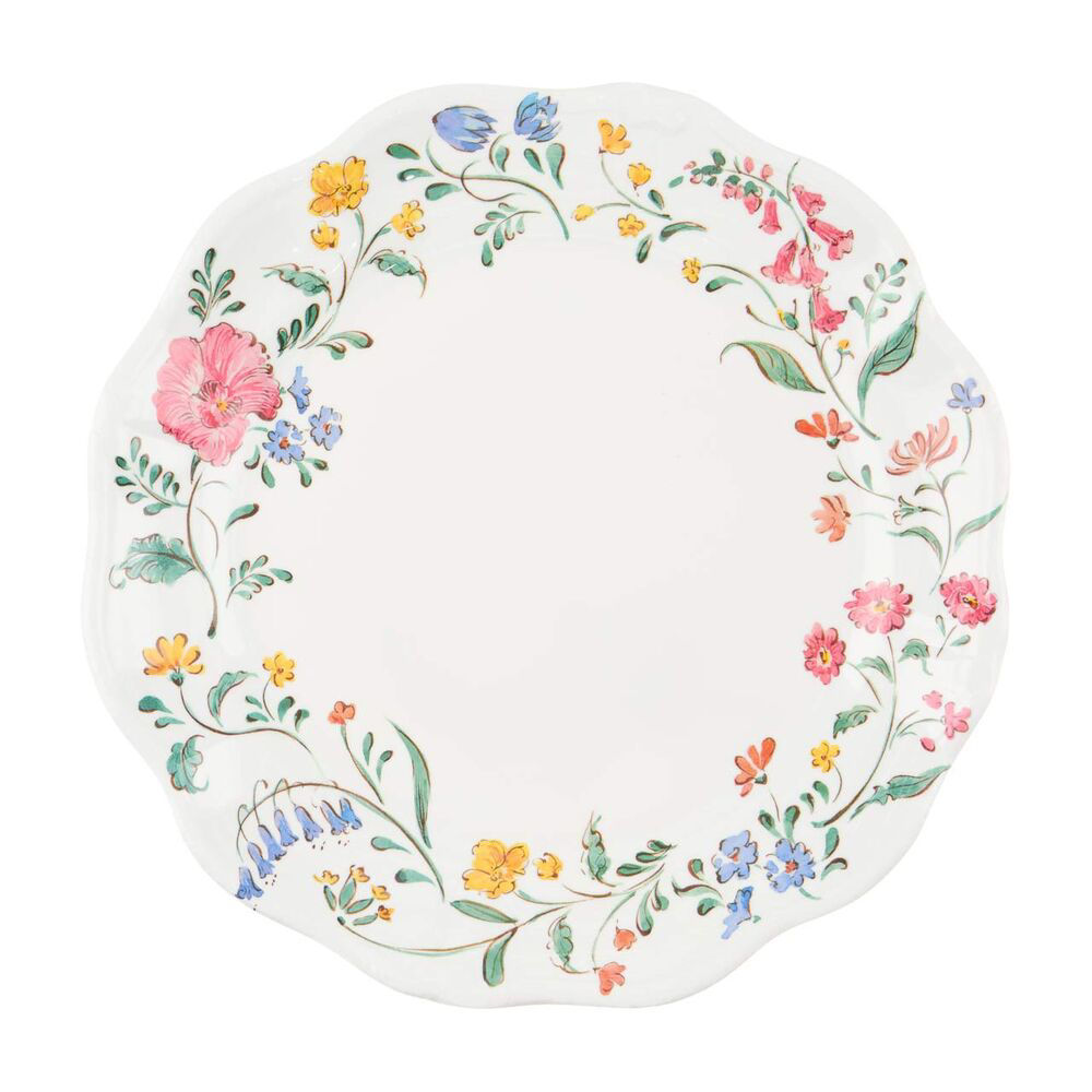 Floral Melamine Dinner Plate