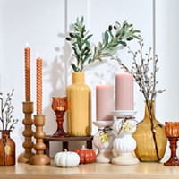 Fall Vases & Candleholders