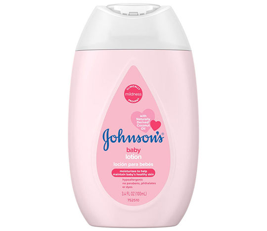 Johnson's Moisturizing Baby Lotion with Coconut Oil, 3.4 fl oz