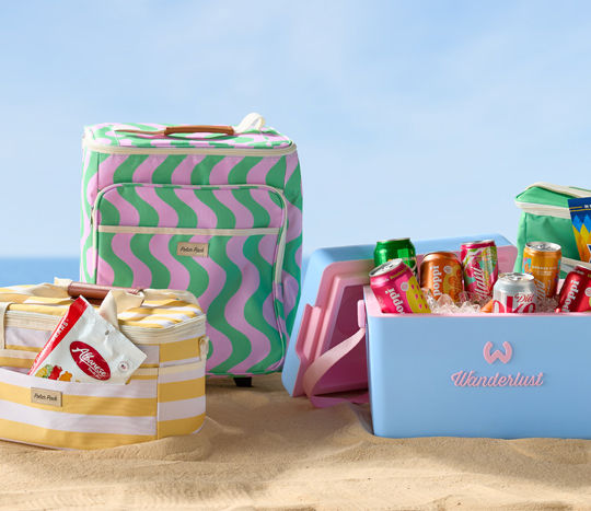 Hardside and softside insulated coolers in various sizes, colors & designs from pOpshelf.