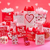 Valentine's Day Gift Bags, Boxes & Bows