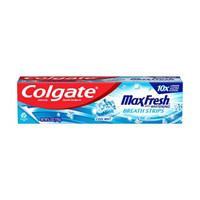 Colgate Max Fresh Whitening Toothpaste with Mini Breath Strips - Cool Mint, 6.3