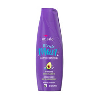 Aussie Miracle Moist with Avocado & Jojoba Oil, Paraben Free Shampoo, 12.1 fl oz