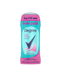 Degree Sheer Powder Antiperspirant Deodorant, 2.6 oz, 2 ct