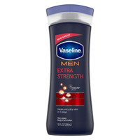 Vaseline Men Extra Strength Healing Moisture Hand and Body Lotion 10 oz