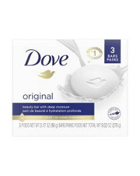 Dove Beauty Bar Gentle Skin Cleanser Original, 3.17