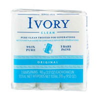Ivory Original Scent Bar Soap, Pack of 3